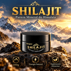 Shilajit 100% Puro 💎 Fonte de Energia Vital do Himalaia