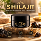 Shilajit 100% Puro 💎 Fonte de Energia Vital do Himalaia