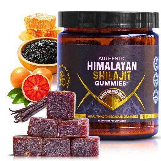 Gomas de Shilajit do Himalaia – Himalayan Gold (30 unidades)