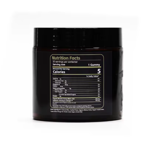 Gomas de Shilajit do Himalaia – Himalayan Gold (30 unidades)